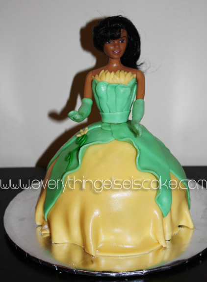 the princess and the frog cake. The parents wanted the Frog